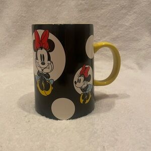 Disney Black and Yellow Minnie Mouse Mug